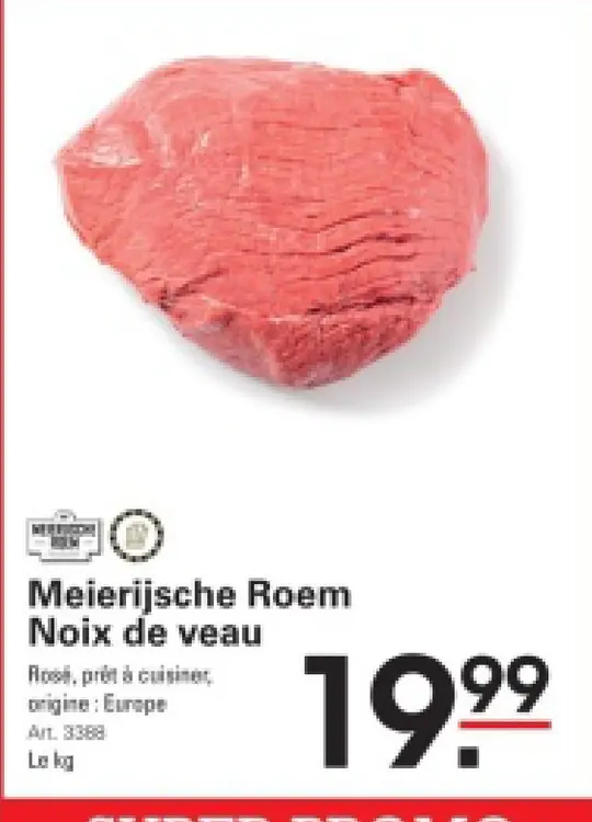 Offre: Noix de veau