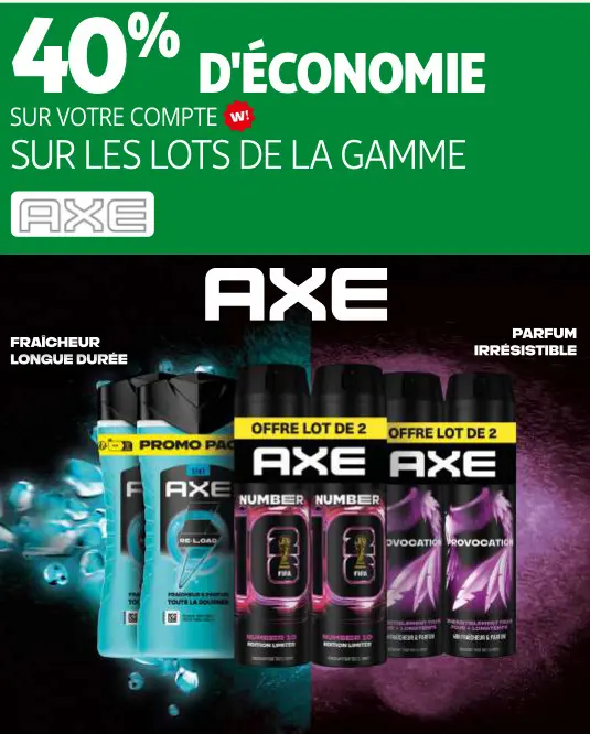 Promotie: La gamme Axe