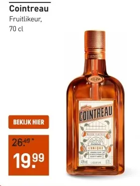 Aanbieding: Cointreau Fruitlikeur