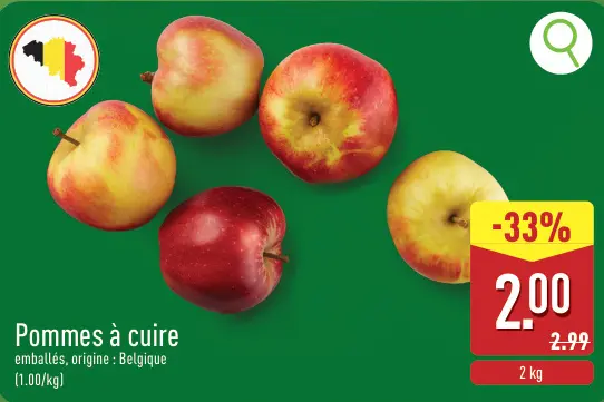 Offre: Pommes à cuire