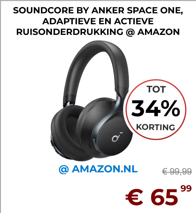 Aanbieding: Soundcore by ANKER space one