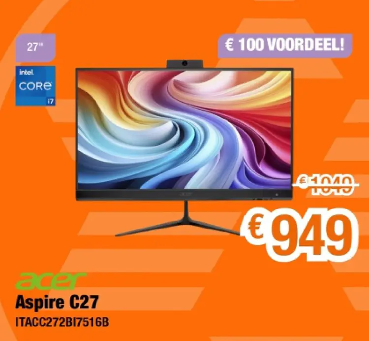 Promotie: Aspire C27