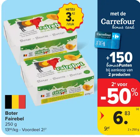 Promotie: Boter
