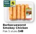 Aanbieding: Barbecueworst Smokey Chicken