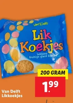 Aanbieding: Van Delft Likkoekjes