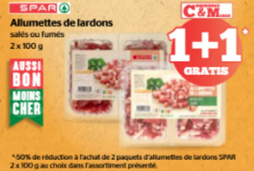 Offre: Allumettes de lardons