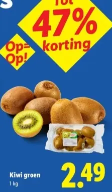 Aanbieding: Kiwi groen