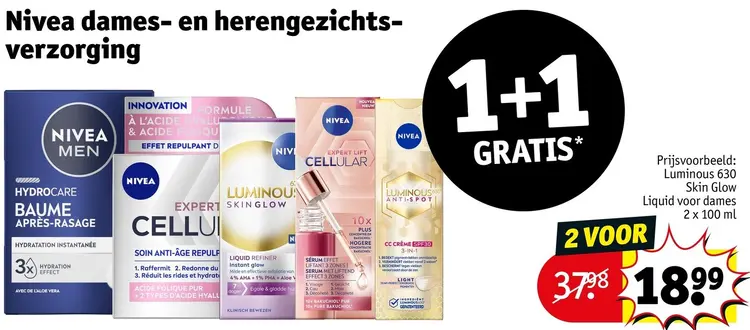 Aanbieding: Dames- en herengezichtsverzorging