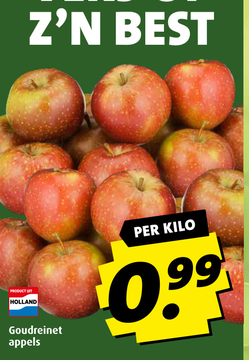 Aanbieding: Goudreinet appels