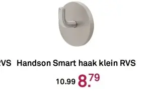 Aanbieding: Smart haak klein RVS