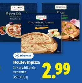 Aanbieding: Houtovenpizza