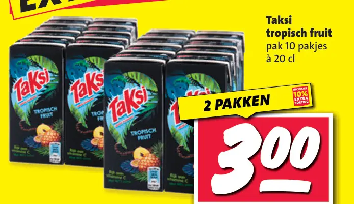 Aanbieding: Taksi tropisch fruit