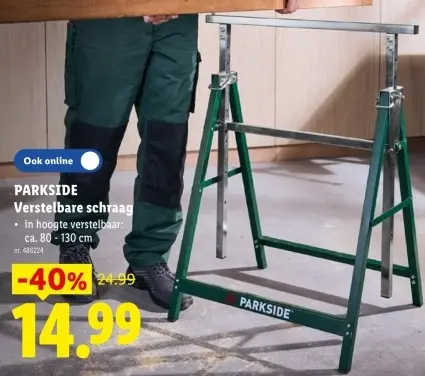 Promotie: Verstelbare schraag