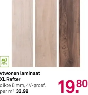 Aanbieding: vtwonen laminaat XL Rafter