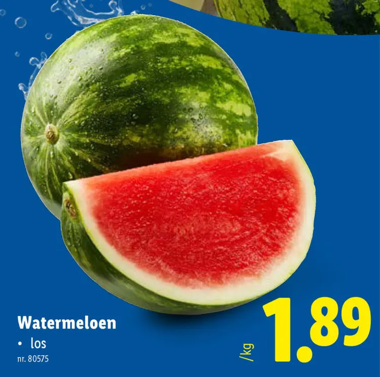 Promotie: Watermeloen