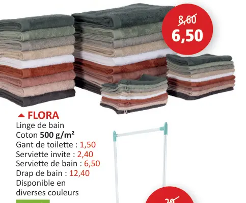 Offre: Linge de bain