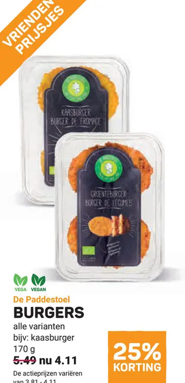 Aanbieding: Burgers