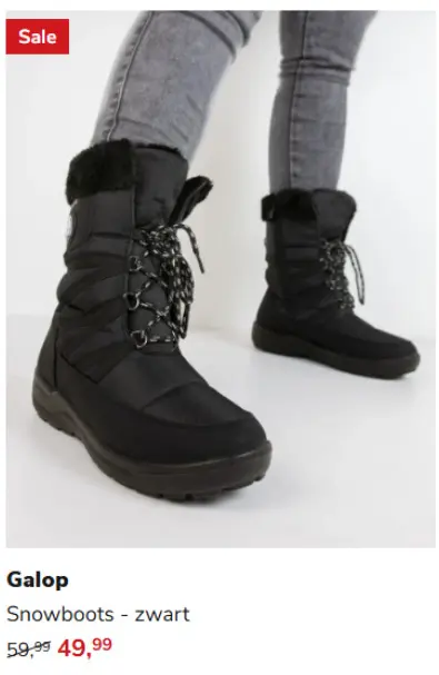Promotie: Snowboots