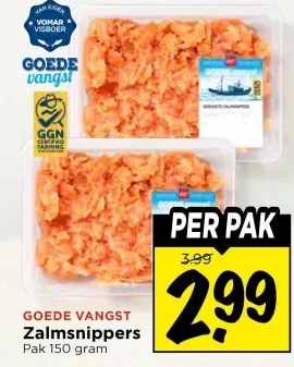 Aanbieding: Zalmsnippers