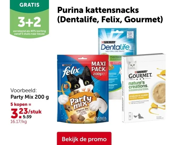Promotie: Purina kattensnacks