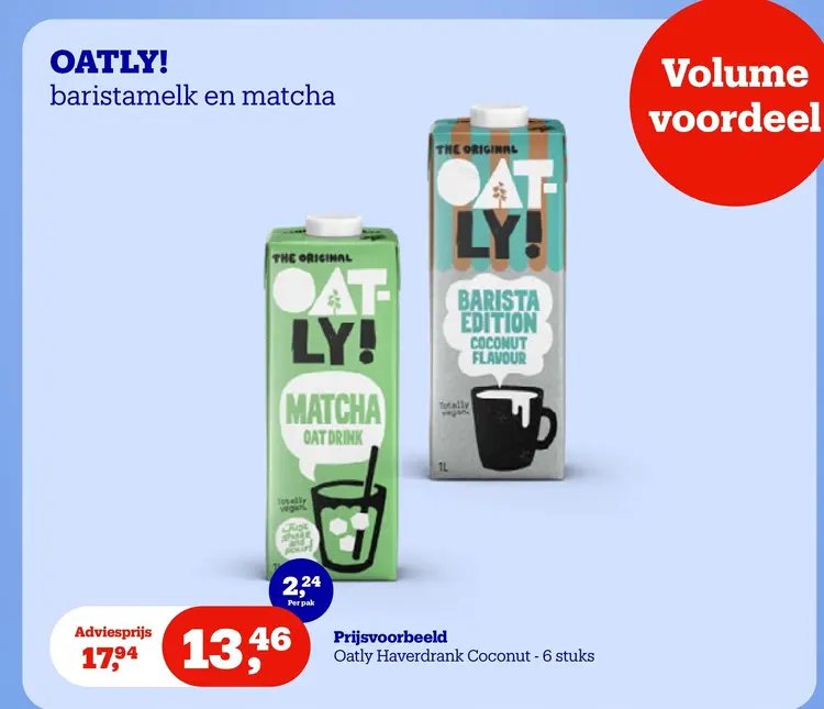 Aanbieding: Oatly Haverdrank Coconut