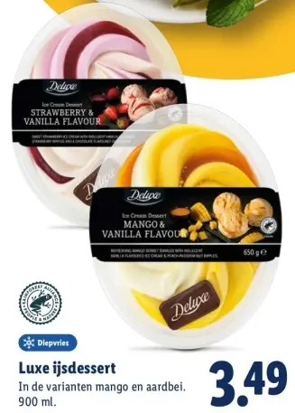 Aanbieding: Luxe ijsdessert