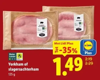 Aanbieding: Yorkham of slagersachterham