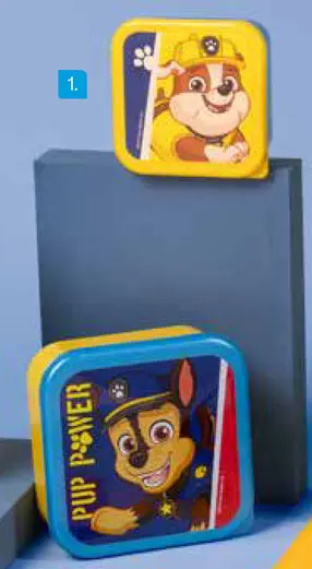 Offre: Boîte à snacks 3-en-1 Paw Patrol