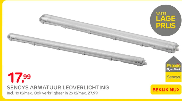 Aanbieding: Sencys armatuur ledverlichting