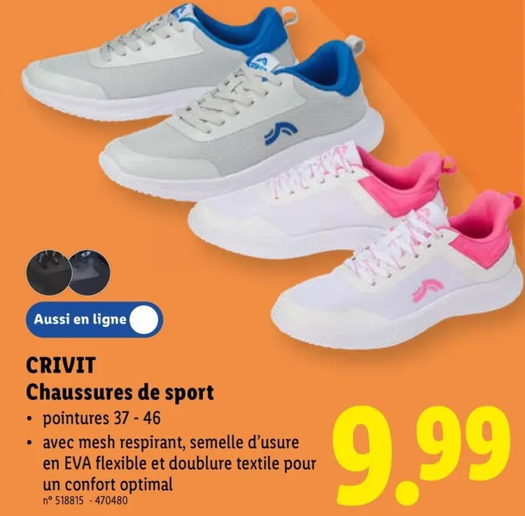 Offre: Chaussures de sport