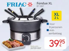 Aanbieding: FRIAC Fondue XL