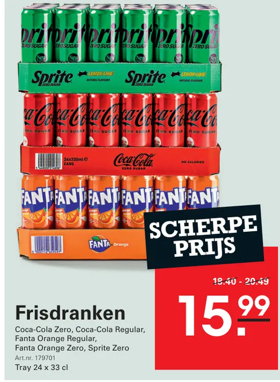 Aanbieding: Frisdranken