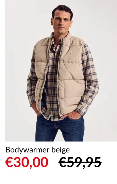 Offre: Bodywarmer beige