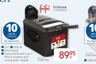 Offre: Friteuse
