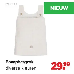 Aanbieding: Boxopbergzak