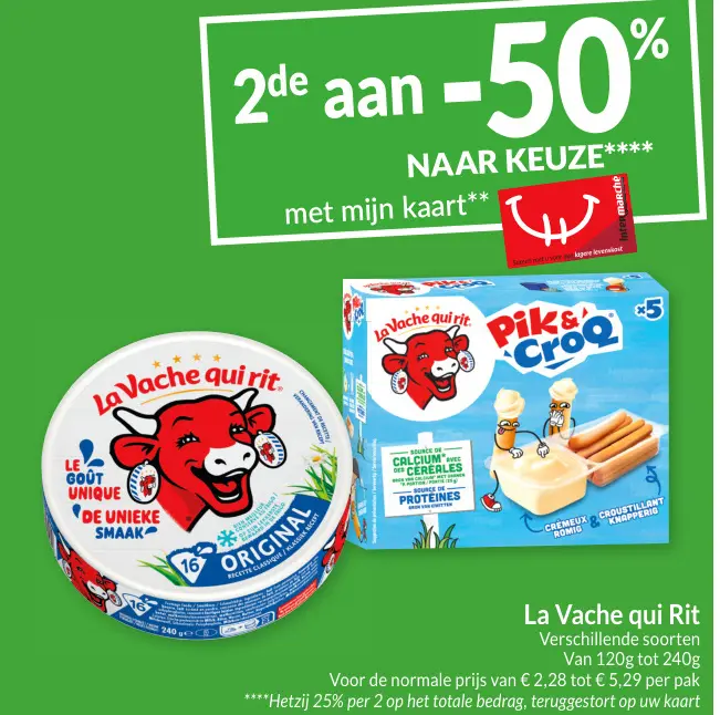 Promotie: La Vache qui Rit