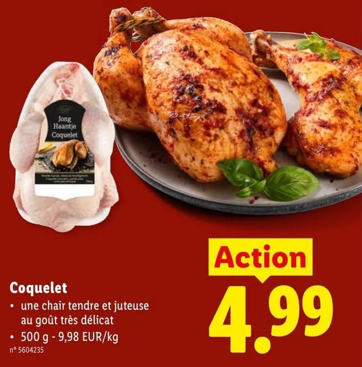 Offre: Coquelet