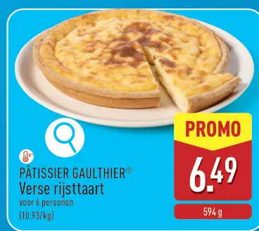 Aanbieding: Verse rijsttaart