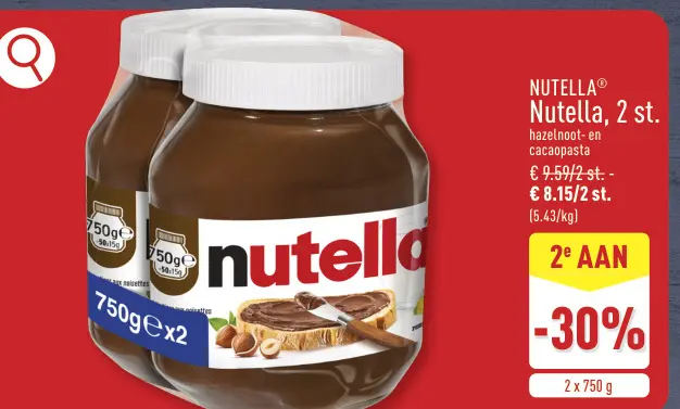 Promotie: Nutella
