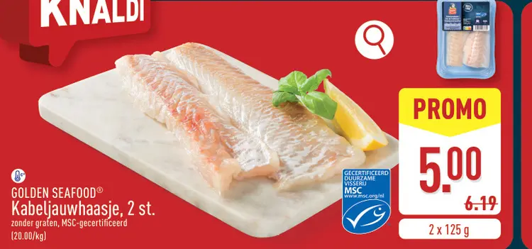 Promotie: Kabeljauwhaasje