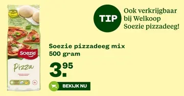 Aanbieding: Soezie pizzadeeg mix