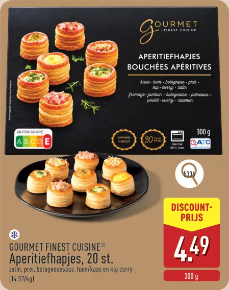 Promotie: Aperitiefhapjes