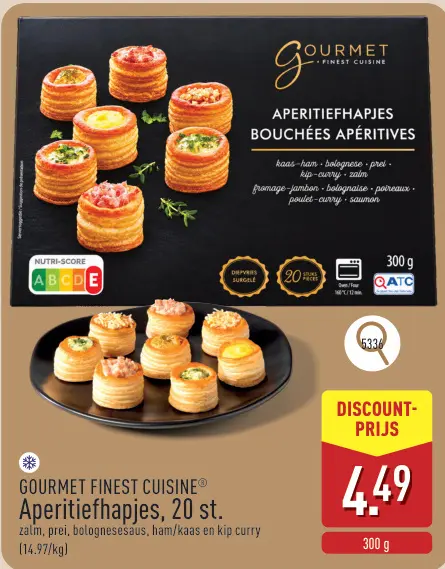 Promotie: Aperitiefhapjes