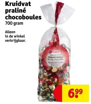 Aanbieding: Kruidvat praliné chocoboules