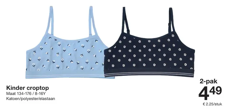 Promotie: Kinder croptop