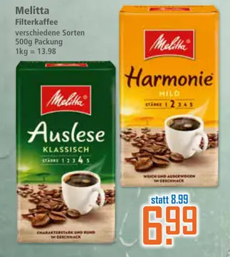 Aanbieding: Melitta Filterkaffee