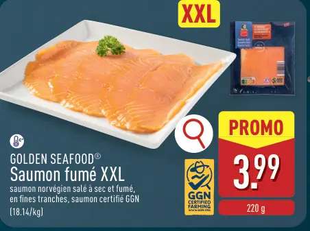 Offre: Saumon fumé XXL