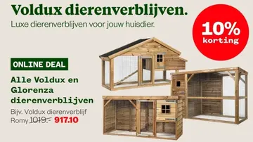 Aanbieding: Voldux dierenverblijven