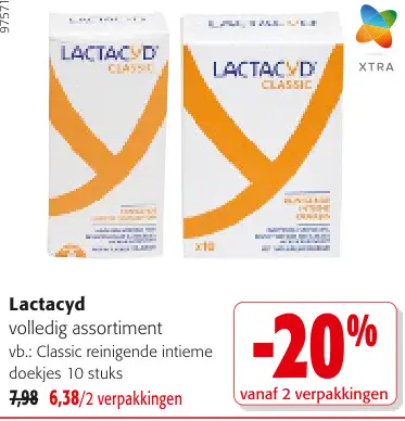 Promotie: Lactacyd volledig assortiment