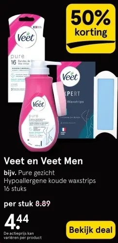 Aanbieding: Veet en Veet Men